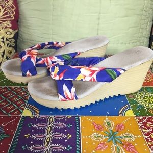 80s Wedge Sandals